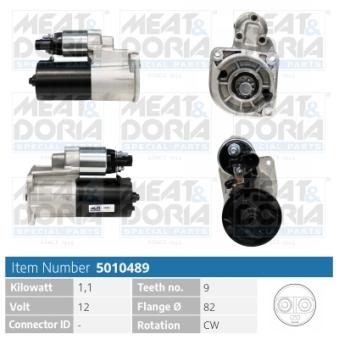 Démarreur MEAT & DORIA OEM 001911023B