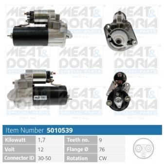 Démarreur MEAT & DORIA [5010539]