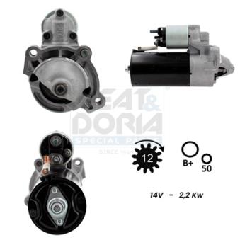 Démarreur MEAT & DORIA OEM 31327066