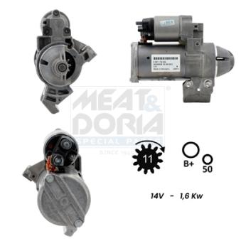 Démarreur MEAT & DORIA [5010951G]