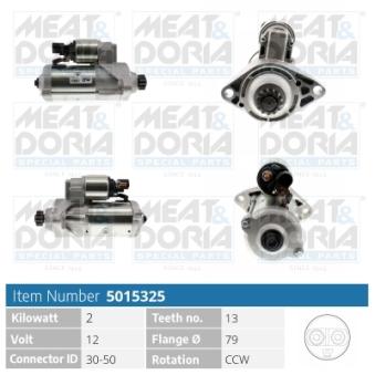 Démarreur MEAT & DORIA OEM 02E911024C