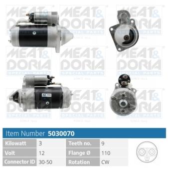 Démarreur MEAT & DORIA OEM 4763996