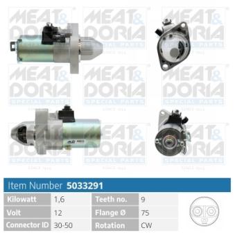 Démarreur MEAT & DORIA OEM 31200R40A01