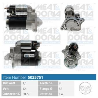 Démarreur MEAT & DORIA OEM M000T45371ZT Démarreur MEAT & DORIA OEM M000T45371ZT