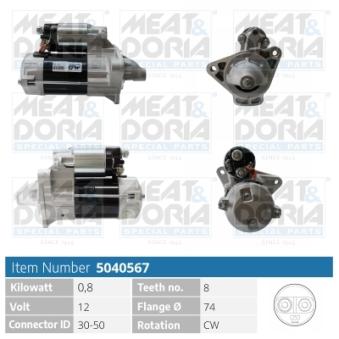 Démarreur MEAT & DORIA OEM 2810097214 Démarreur MEAT & DORIA OEM 2810097214