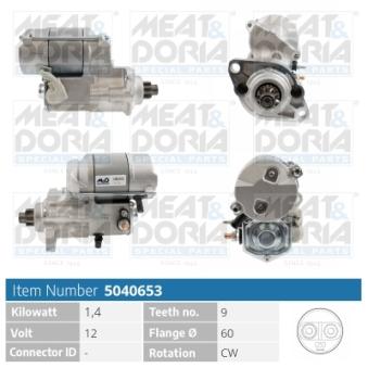 Démarreur MEAT & DORIA 5040653 pour JAGUAR XK 4.0 - 363cv