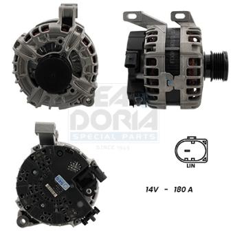 Alternateur MEAT & DORIA OEM 6G9N10300JD