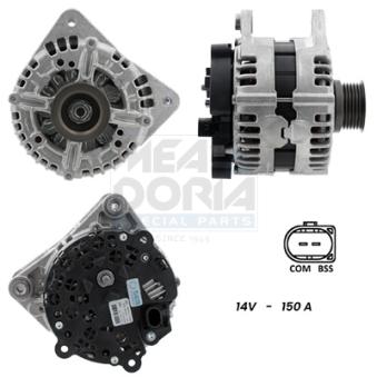 Alternateur MEAT & DORIA OEM 9A160301201