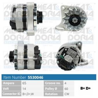 Alternateur MEAT & DORIA OEM 46231659