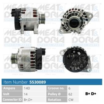 Alternateur MEAT & DORIA OEM 46445660