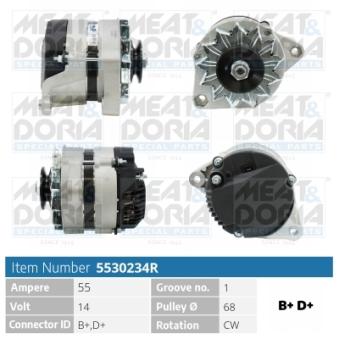 Alternateur MEAT & DORIA OEM 7533853