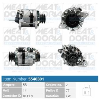 Alternateur MEAT & DORIA OEM 2703054241