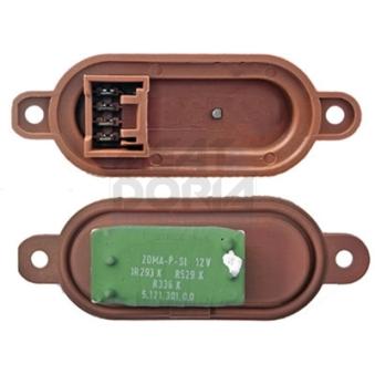 Résistance, pulseur d'air habitacle MEAT & DORIA 667334 pour CITROEN JUMPER 2.0 HDI - 84cv