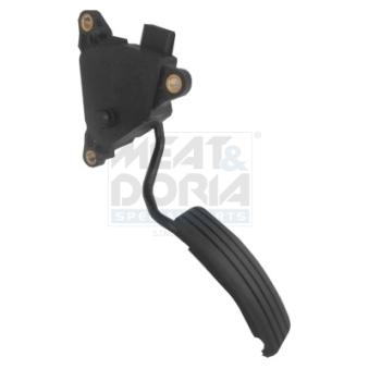 Jeu de pédales d'accélérateur MEAT & DORIA 83618 pour RENAULT MEGANE 1.6 - 113cv