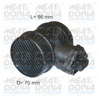 Débitmètre de masse d'air MEAT & DORIA OEM 836626