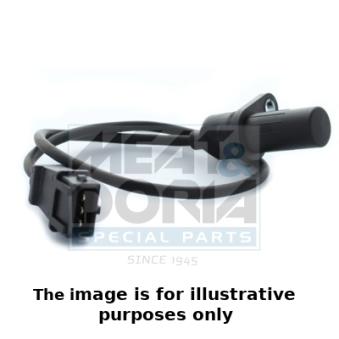 Capteur d'angle, vilebrequin MEAT & DORIA 87286E pour LANCIA YPSILON 1.2 - 60cv