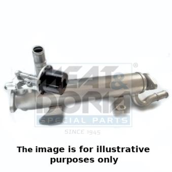 Radiateur, réaspiration des gaz d'échappement MEAT & DORIA OEM 03L131512L