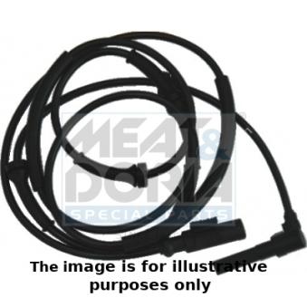 Capteur, vitesse de roue avant gauche MEAT & DORIA OEM 46842227