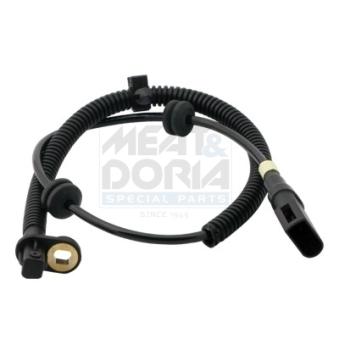 Capteur, vitesse de roue arrière droit MEAT & DORIA 90096 pour FIAT BRAVA 1.4 - 75cv