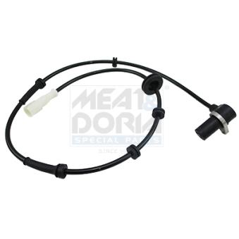 Capteur, vitesse de roue avant gauche MEAT & DORIA 901001 pour ROVER 200 220 D/SD - 86cv