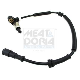 Capteur, vitesse de roue arrière droit MEAT & DORIA OEM 7700832777