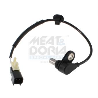 Capteur, vitesse de roue arrière gauche MEAT & DORIA OEM 1723527