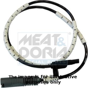 Capteur, vitesse de roue MEAT & DORIA 90146E pour BMW Série 3 325 d - 204cv