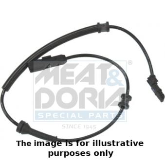 Capteur, vitesse de roue MEAT & DORIA OEM 8200539276