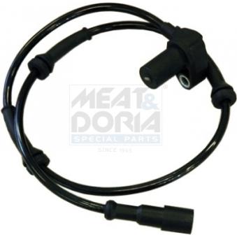 Capteur, vitesse de roue arrière gauche MEAT & DORIA 90201 pour CITROEN C-ZERO 2.5 Syncro - 110cv