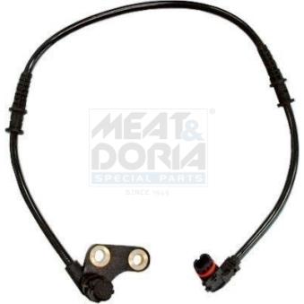 Capteur, vitesse de roue avant droit MEAT & DORIA [90280]