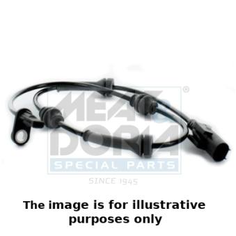 Capteur, vitesse de roue MEAT & DORIA 90615E pour ALFA ROMEO GIULIETTA 1.8 TBi - 230cv