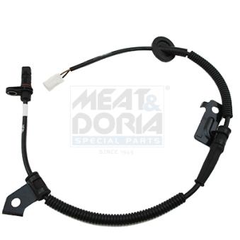 Capteur, vitesse de roue arrière gauche MEAT & DORIA 90823