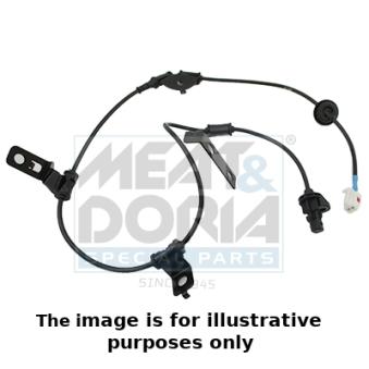 Capteur, vitesse de roue arrière gauche MEAT & DORIA OEM 956802S500