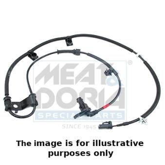 Capteur, vitesse de roue avant droit MEAT & DORIA OEM 956712W000