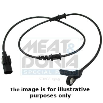Capteur, vitesse de roue MEAT & DORIA OEM 2E0927748L