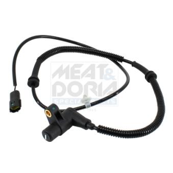 Capteur, vitesse de roue avant droit MEAT & DORIA 90989 pour KIA RIO 1.5 - 98cv