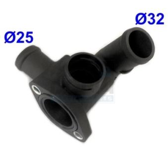 Bride de liquide de refroidissement MEAT & DORIA OEM 028121132C
