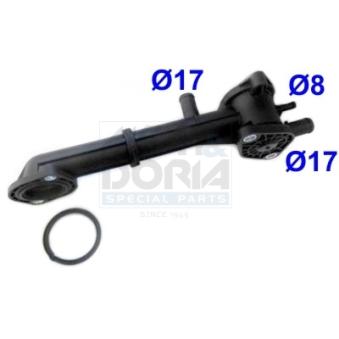 Bride de liquide de refroidissement MEAT & DORIA [93236]