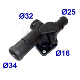 Bride de liquide de refroidissement MEAT & DORIA OEM 06A121132R Bride de liquide de refroidissement MEAT & DORIA OEM 06A121132R