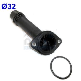Bride de liquide de refroidissement MEAT & DORIA 93514 pour AUDI A4 2.0 TDI - 140cv