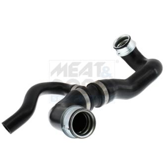 Tuyau, échangeur de chaleur (chauffage) MEAT & DORIA 97187 pour MERCEDES-BENZ CLASSE E E 230 T - 204cv