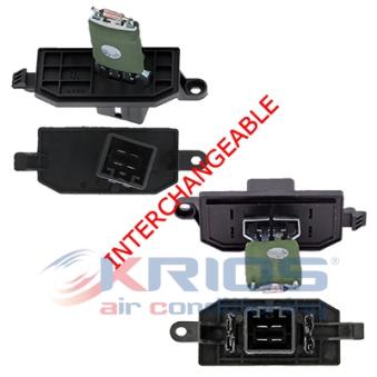 Résistance, pulseur d'air habitacle MEAT & DORIA K109154