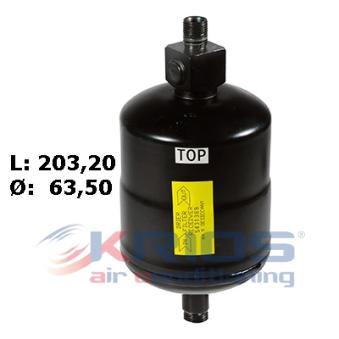 Filtre déshydratant, climatisation MEAT & DORIA OEM 295006A1