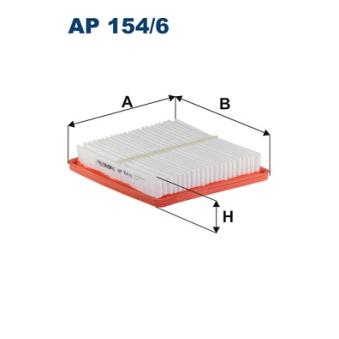 Filtre à air FILTRON OEM 165463VD0A Filtre à air FILTRON OEM 165463VD0A