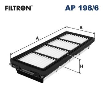 Filtre à air FILTRON AP 198/6 pour HYUNDAI I10 1.0 T-GDi - 100cv