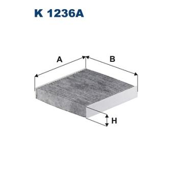 Filtre, air de l'habitacle FILTRON K 1236A pour SUZUKI SWIFT 1.3 DDIS - 75cv
