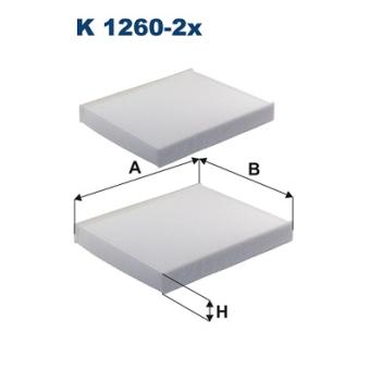 Filtre, air de l'habitacle FILTRON OEM 64119272642