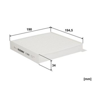 Filtre, air de l'habitacle FILTRON [K 1464]