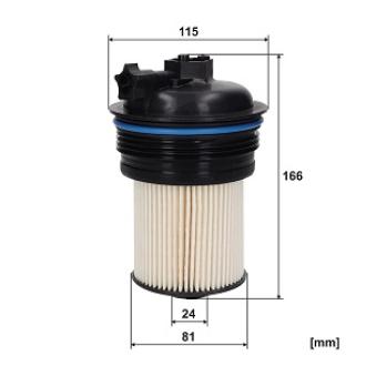 Filtre à carburant FILTRON [PE 815/9]