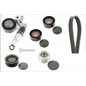 Jeu de courroies trapézoïdales à nervures HEPU OEM 059145201H Jeu de courroies trapézoïdales à nervures HEPU OEM 059145201H